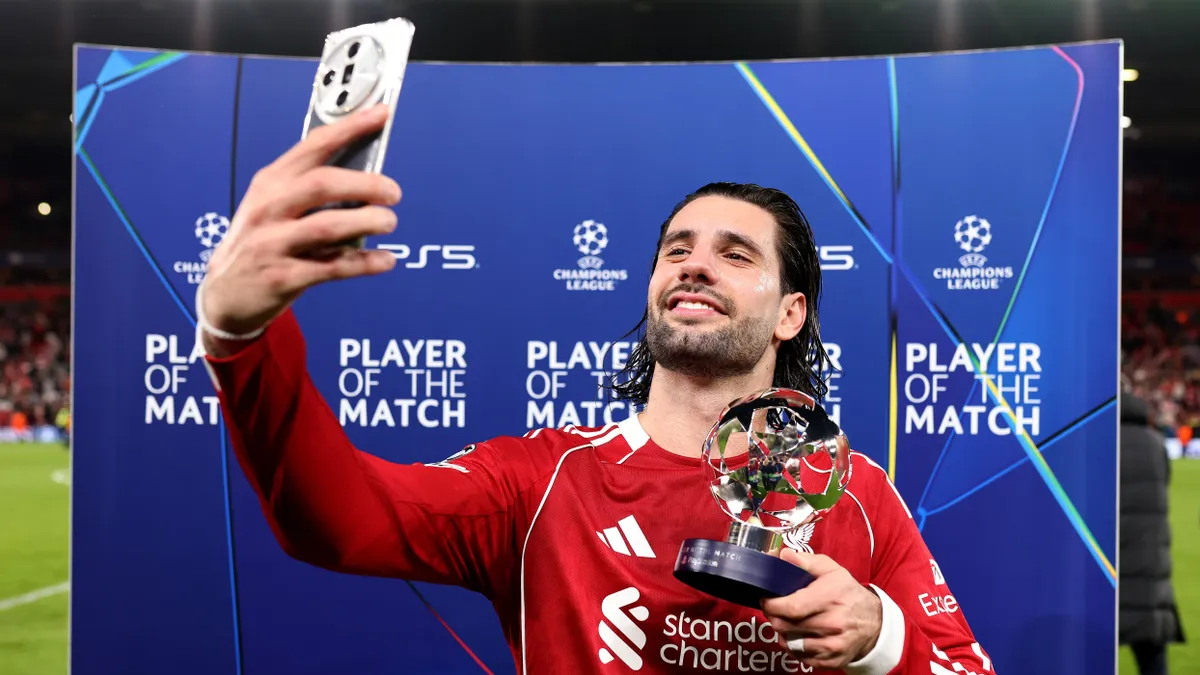 Szoboszlai Dominik lett a Liverpool-Galatasaray Bl-mérkőzés legjobbja 