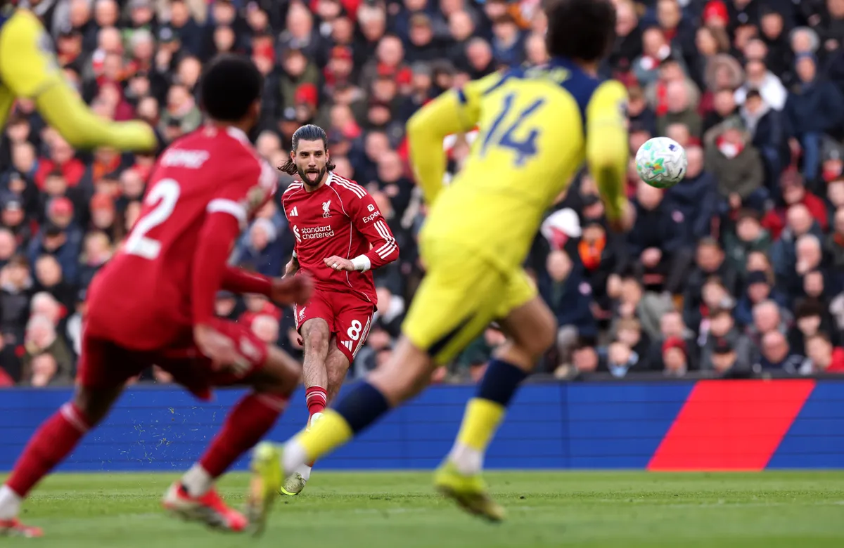 Szoboszlai Dominik gólja a Tottenham ellen