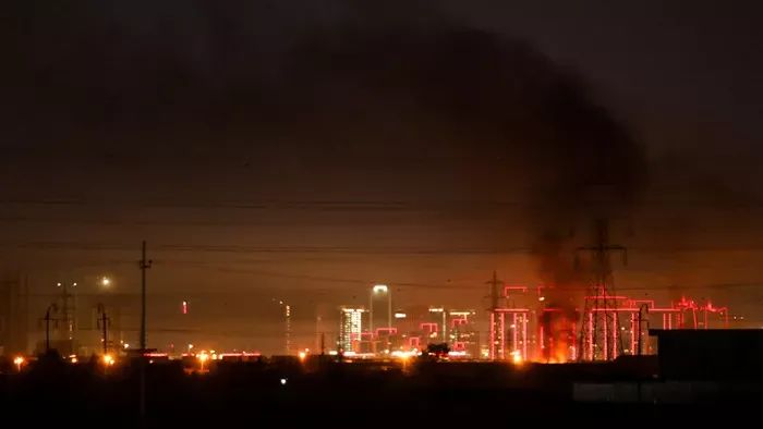 Videó: dróntámadás érte az amerikai bázist Erbílben