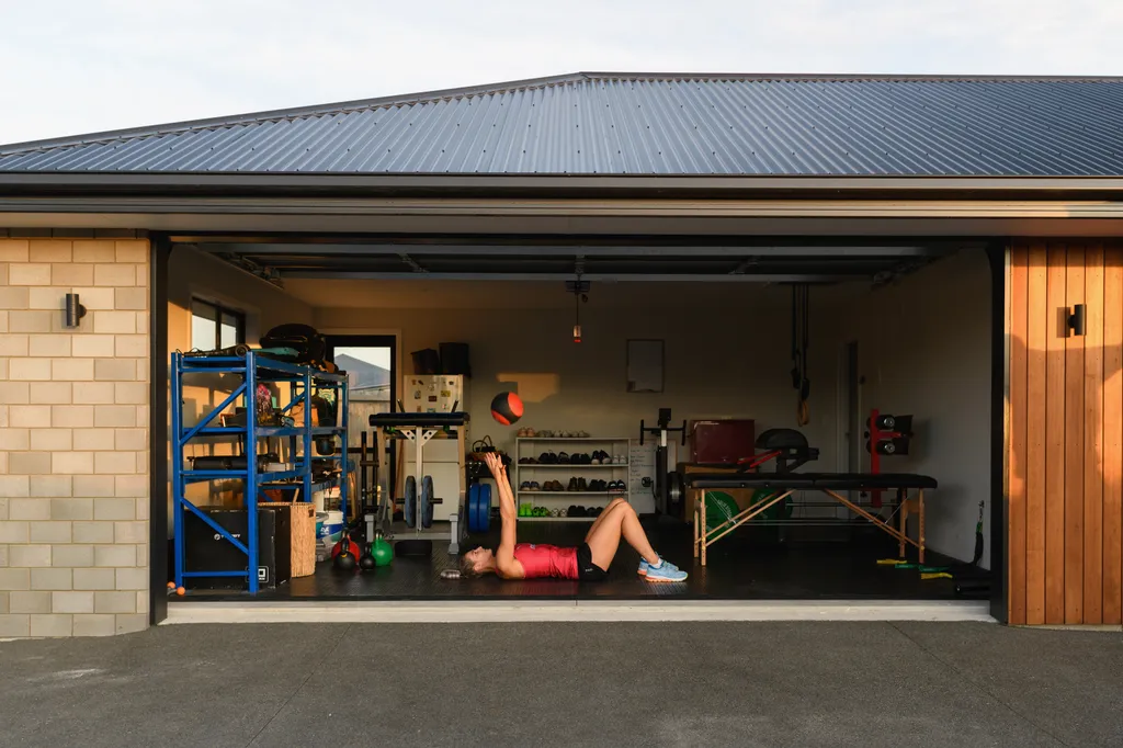 Így rendezik be a garázst, akik nem akarnak elmenni az edzőteremig.