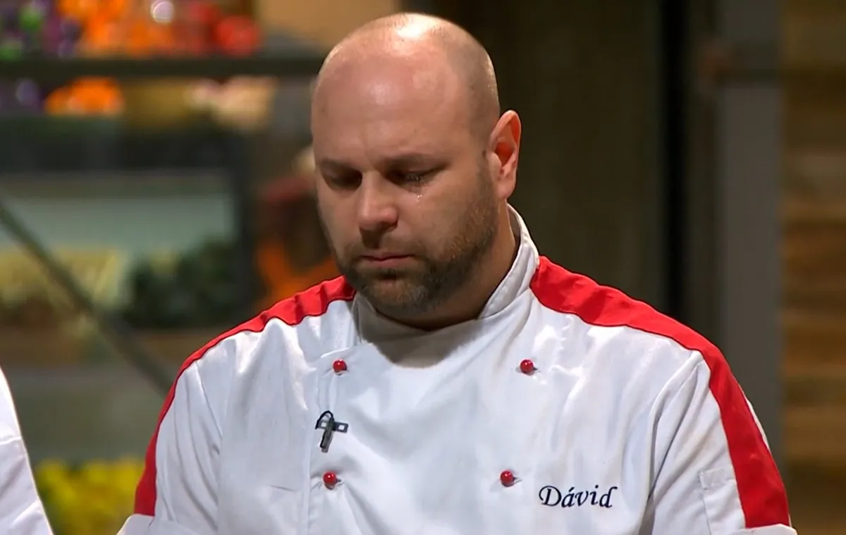 A Séfek Séfe Molnár Dávidja elsírta magát a döntőben.