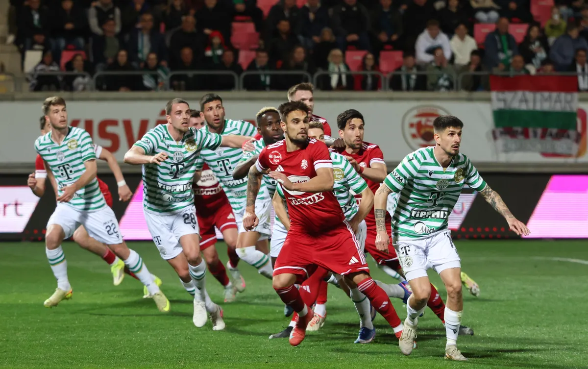  Pontosztozkodással zárult a Kisvárda-Fradi találkozó