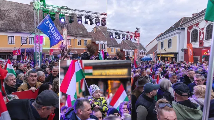 Szentendrei békemenet: hatalmas tömeg várja Orbán Viktor