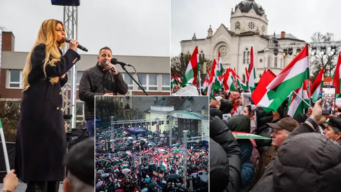Dübörög Orbán Viktor országjárása – Curtis és Radics Gigi óriásit énekelt Szolnokon