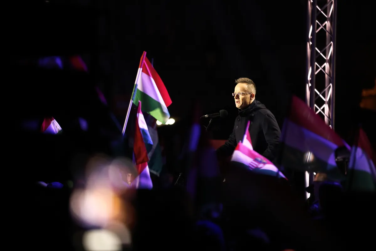 Orbán Viktor Országjárás Győr 2026.03.27.
Szijjártó Péter