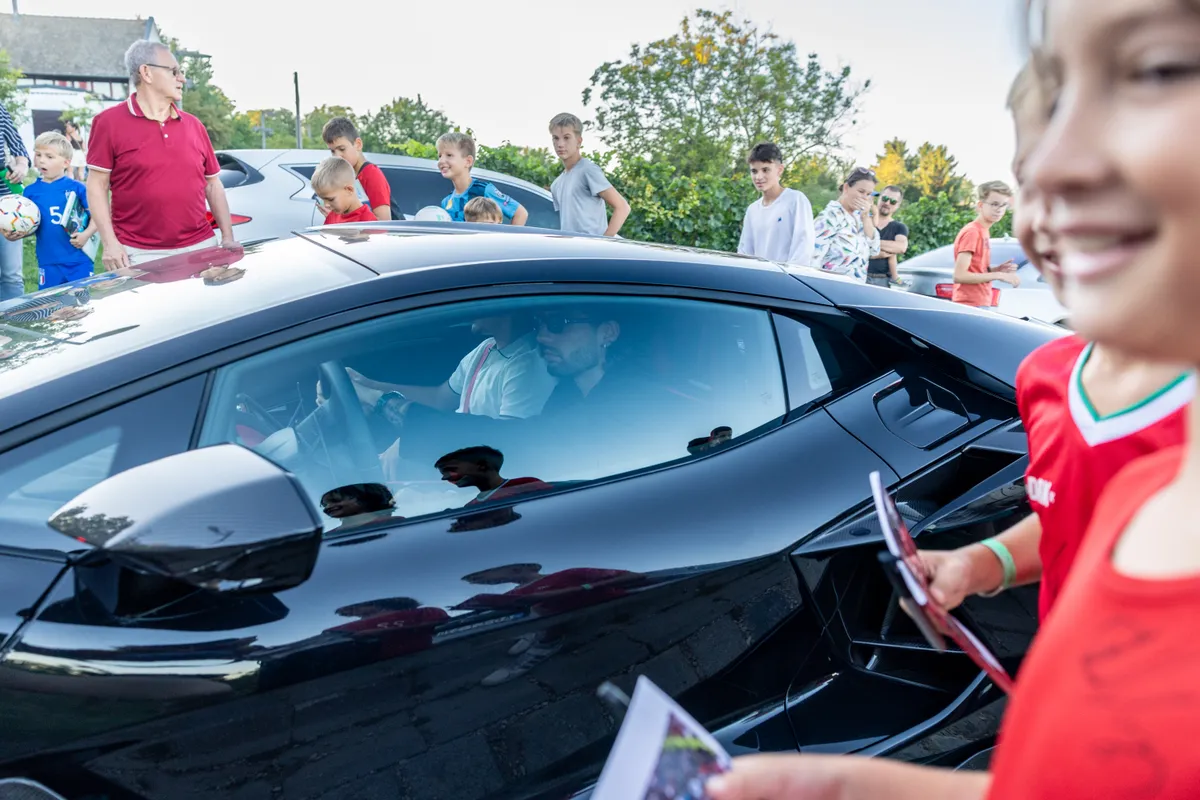 Szoboszlai Dominik autója