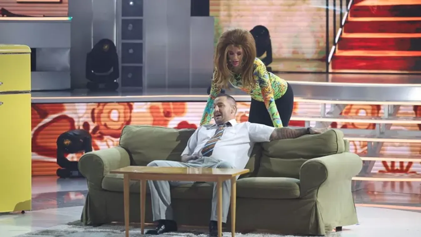 Erre senki sem számított: Lékai-Kiss Ramóna fehérneműben tűnt fel A Nagy Duett színpadán