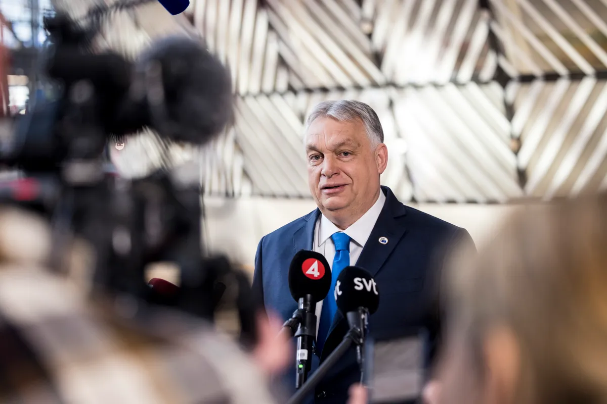 Orbán Viktor Brüsszelben 