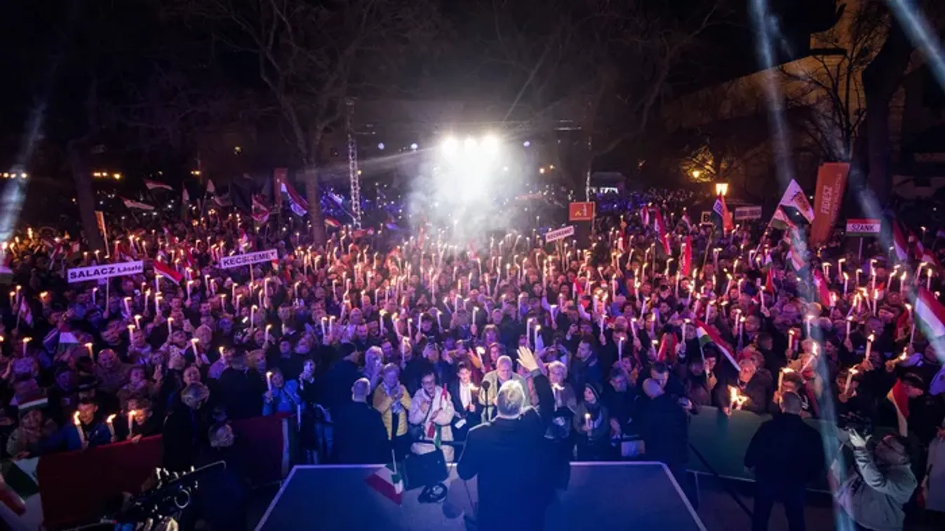 „Fáklyával nem lehet tapsolni, úgy tudnak biztatni, ha bólintanak!” - Erre zúgott a Viktor, Viktor Kecskeméten