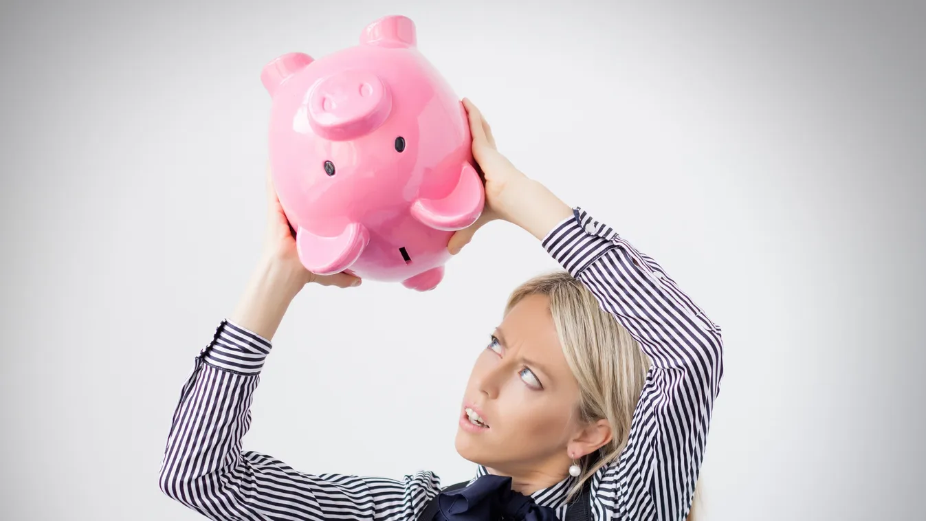 Napi kiadások miatt üres malacpersely