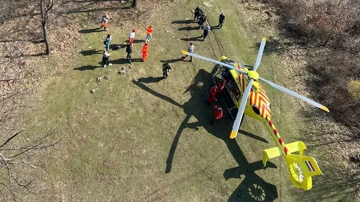Nagy baj történt: mentőhelikopter sietett a túrázóhoz