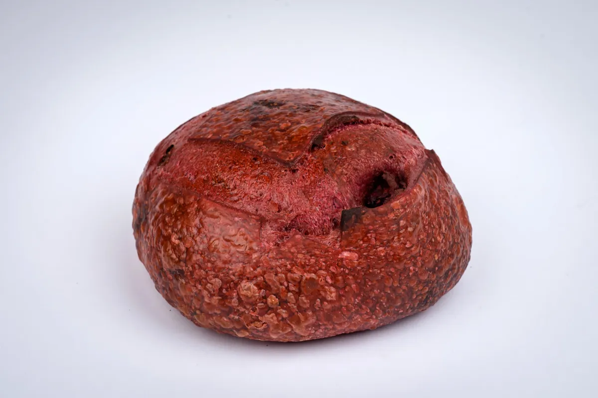 Ezüstérmes lett a céklás kenyér. 