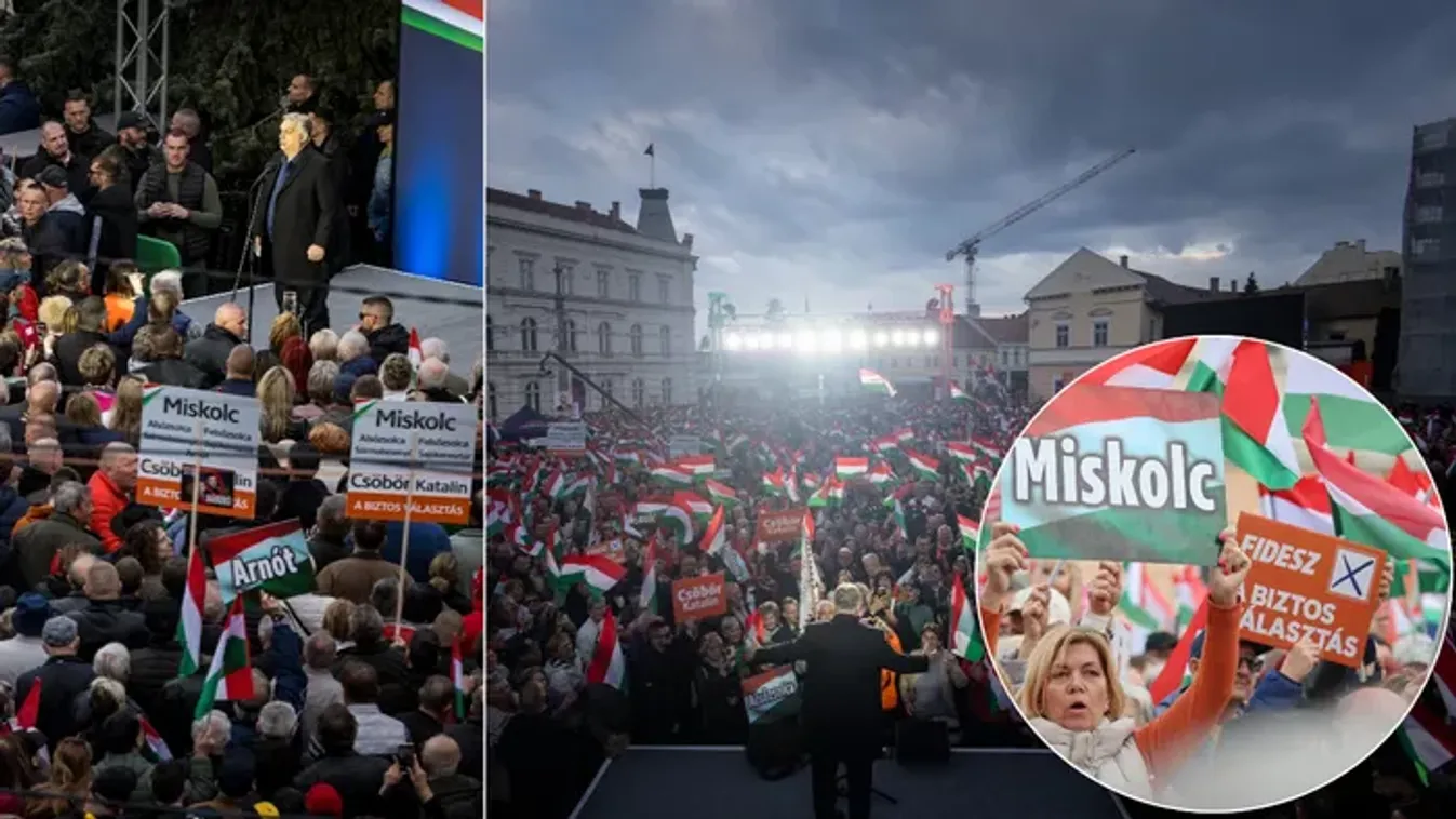 Orbán Viktor Miskolcon:  Ne a kockázat, hanem a biztos választás mellett szavazzunk április 12-én!