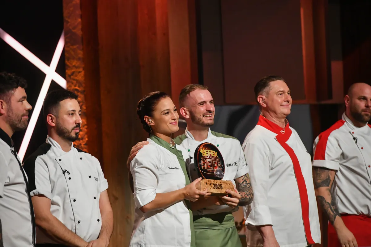 A Séfek Séfe győztese Tischler Petra versenyzője, Mikula Patrik lett.