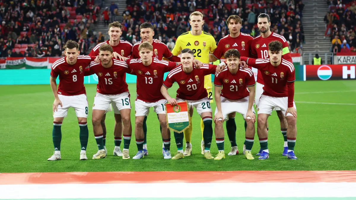 Így állt fel Marco Rossi csapata a Magyarország-Görögország felkészülési mérkőzésre