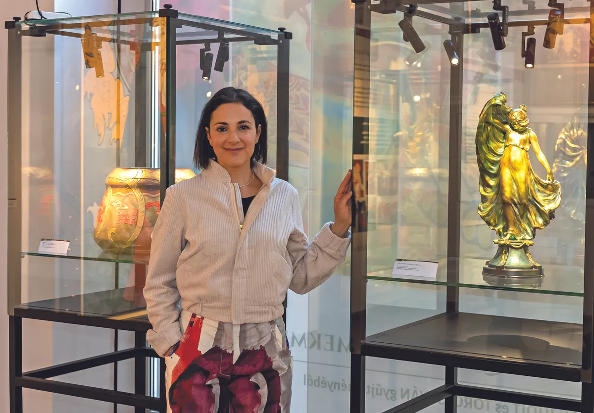 Kelen Anna műtárgyak között nőtt fel