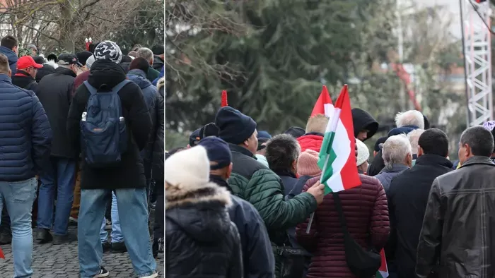 Elképesztően sok ember kíváncsi Orbán Viktorra Veszprémben