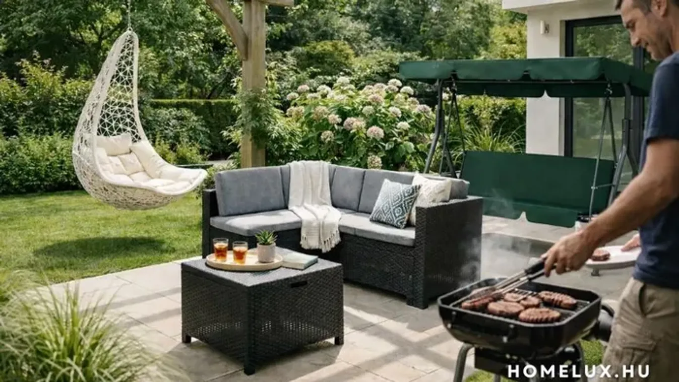 Hogyan lesz a kertből második nappali egy jól választott kerti bútorral?