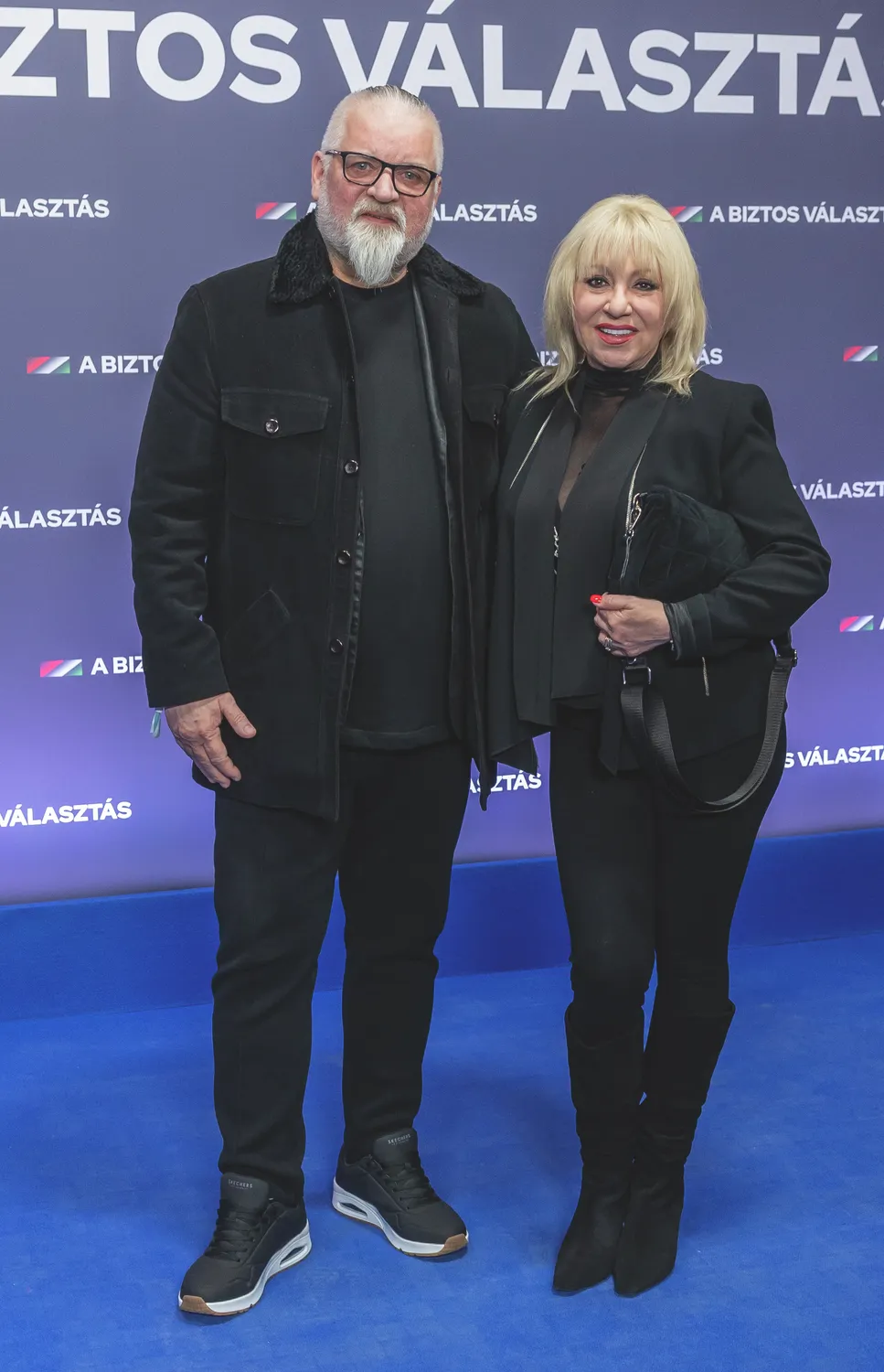 Zoltán Erika férjével