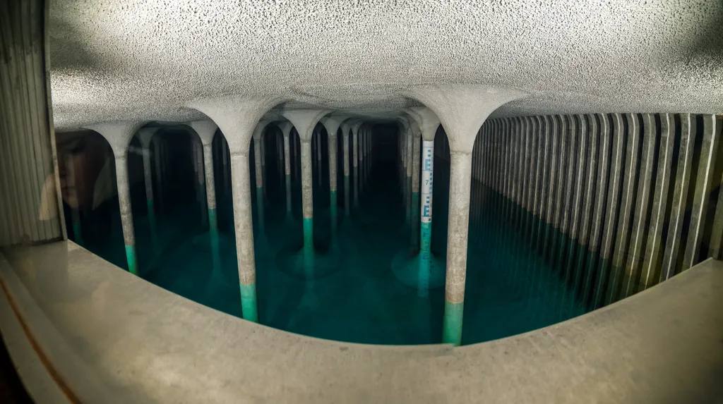 20230324 Budapest
A Gellért-hegyen található Gruber József víztározó medence nyílt napot tartott.
fotó: Németh András Péter NAP Szabad Föld