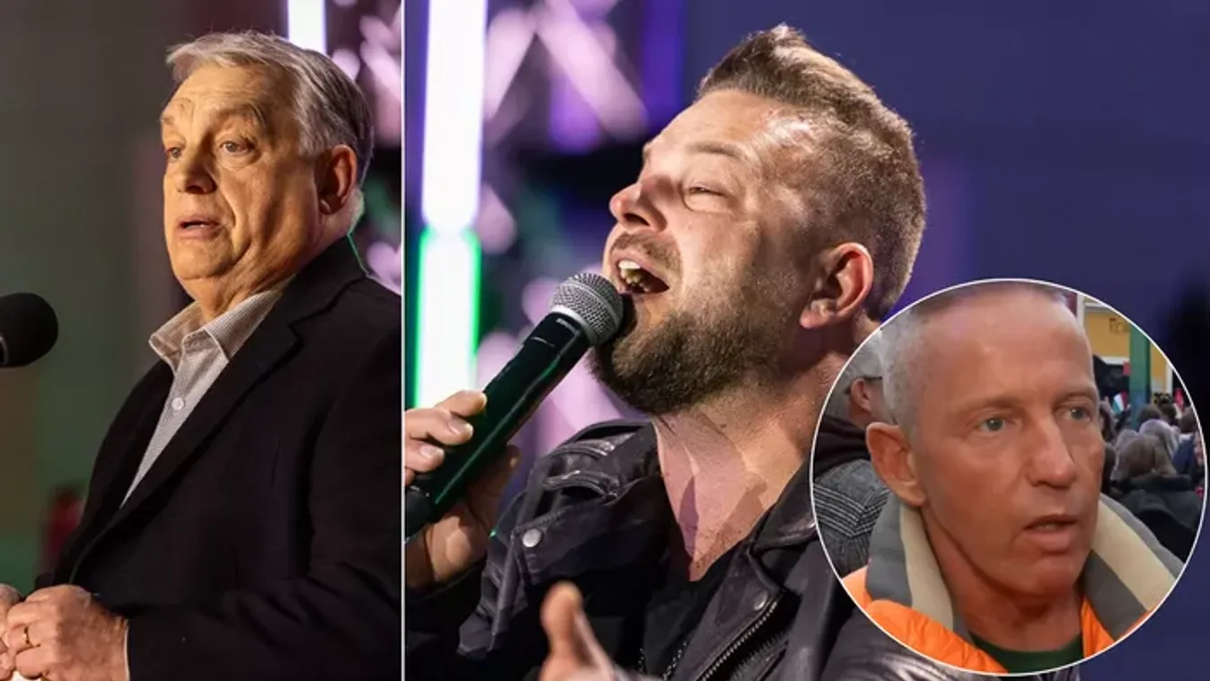 Tóth Gabi és Schobert Norbert is feltűnt Orbán Viktor országjárásának szentendrei állomásán
