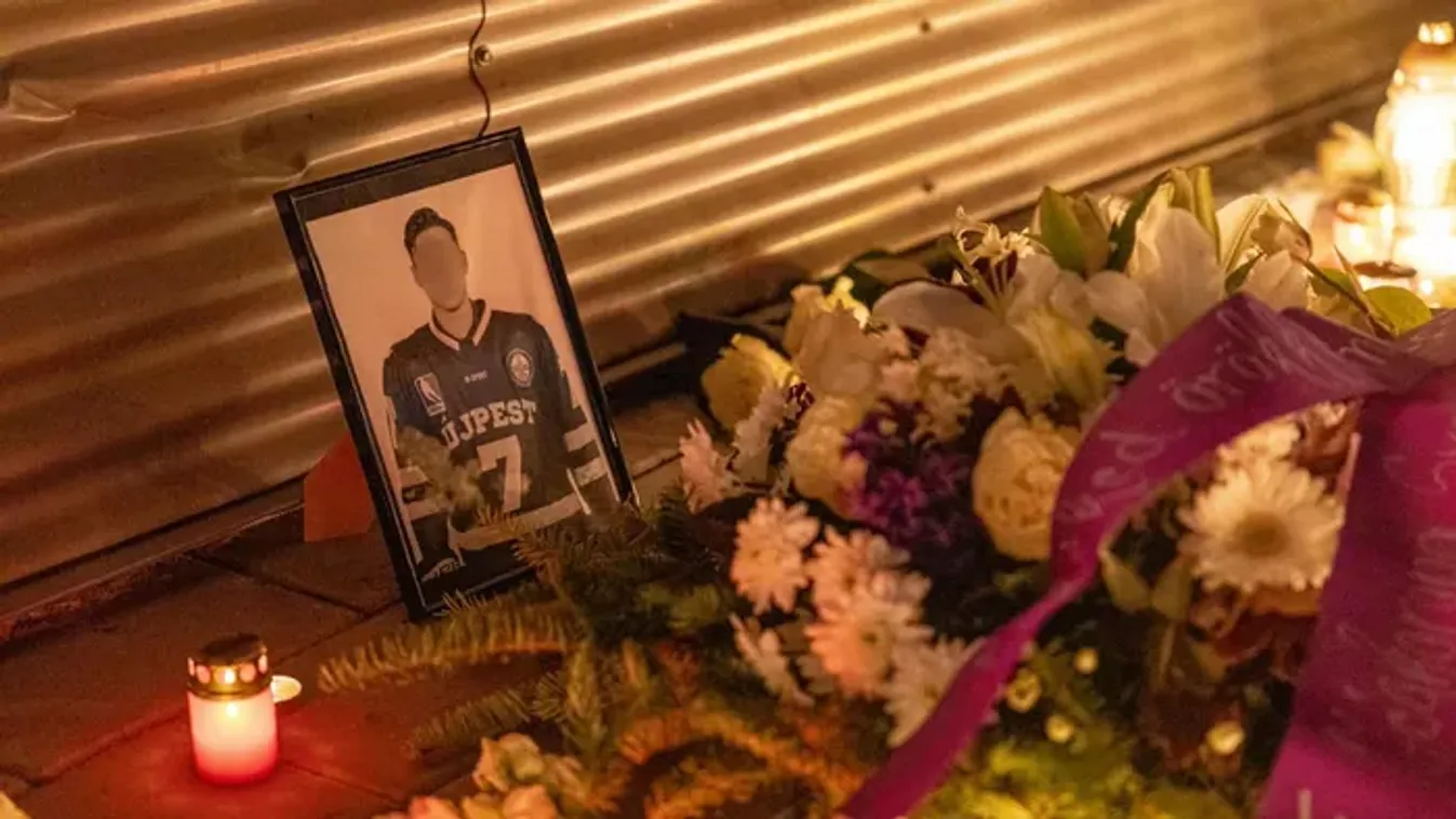 „Isten veled, Barna” - hatalmas embertömeg búcsúztatta a tragikus sorsú újpesti jégkorongozót