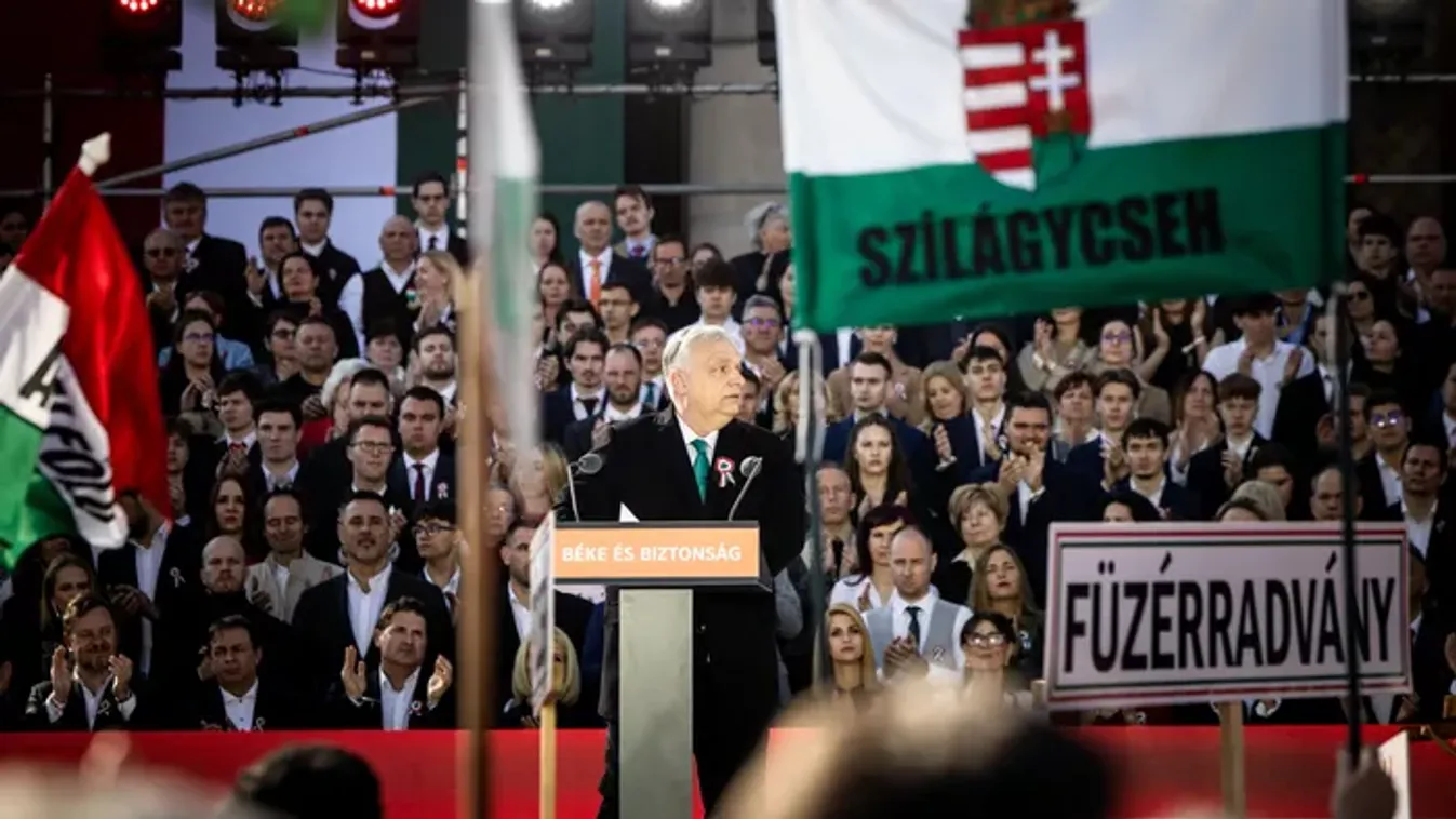 Orbán Viktor: a mi fiaink nem fognak Ukrajnáért meghalni, hanem Magyarországért fognak élni