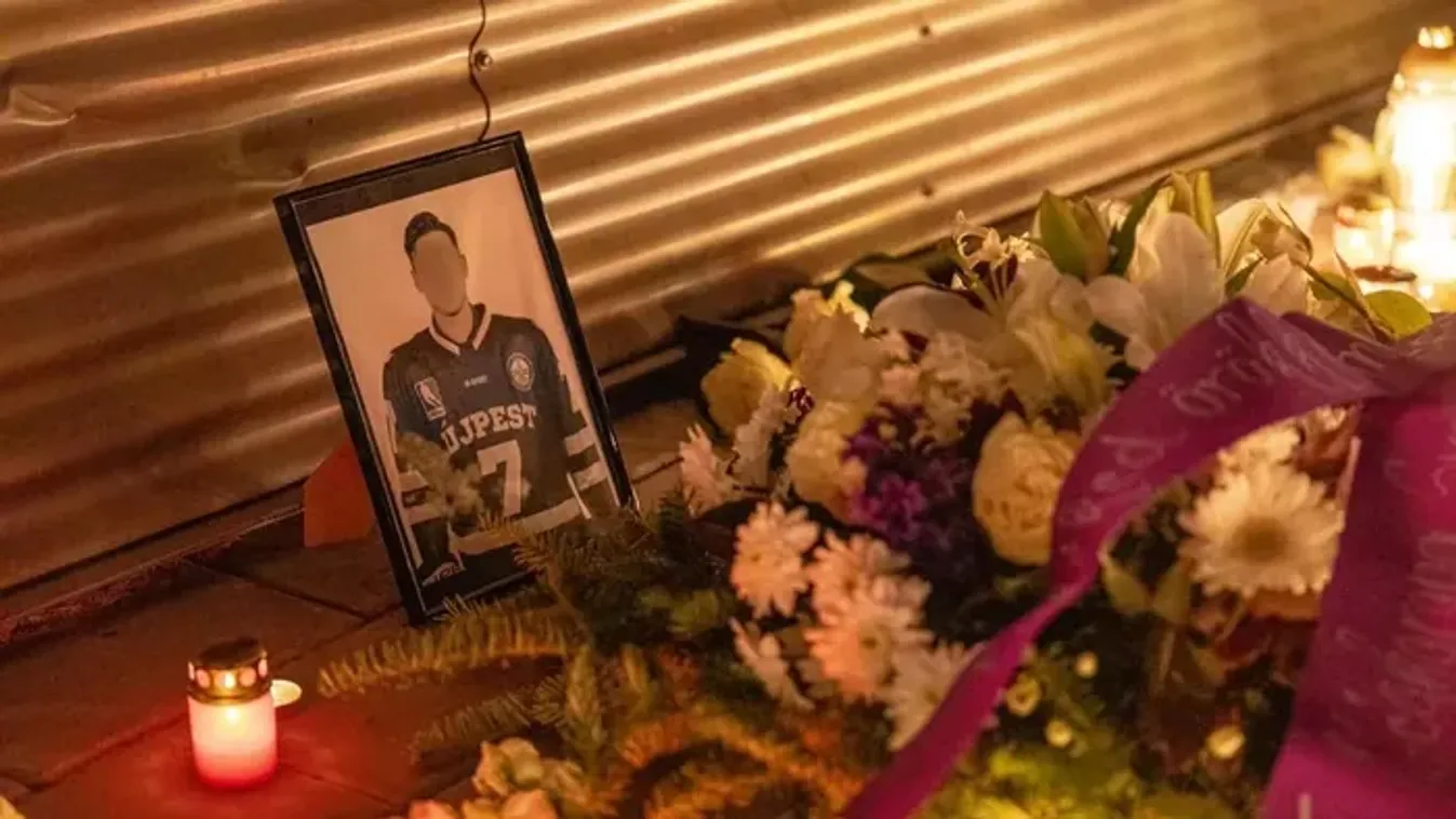 Könnyek és néma gyász, Borsos Barna miatt állt a játék a jégkorong-meccsen