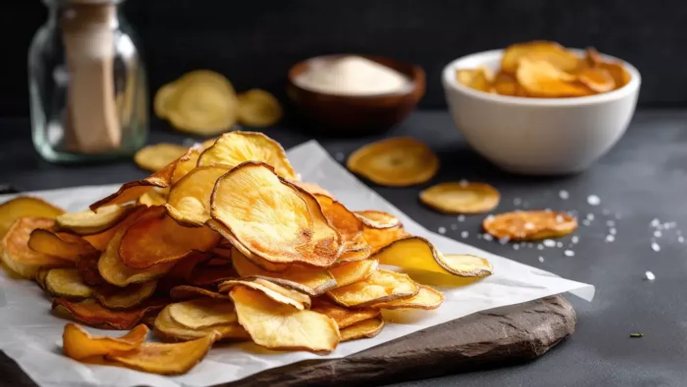 Többé nem költesz a boltira, ha ezt megkóstolod: ízletes, ropogós házi chips, amivel nem tudsz majd betelni