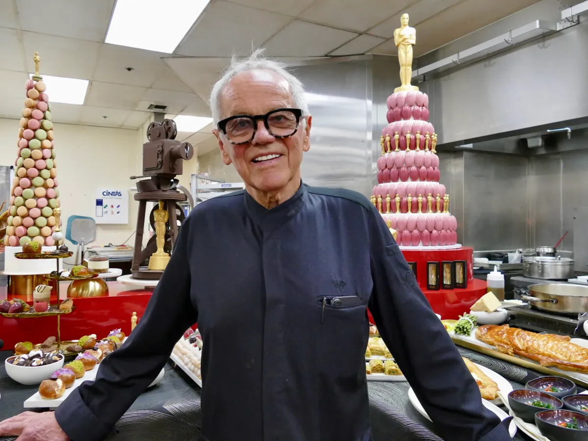 Wolfgang Puck séf az Oscar-gála hivatalos séfe.