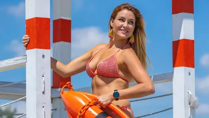 Balogh Edina bikinit villantott