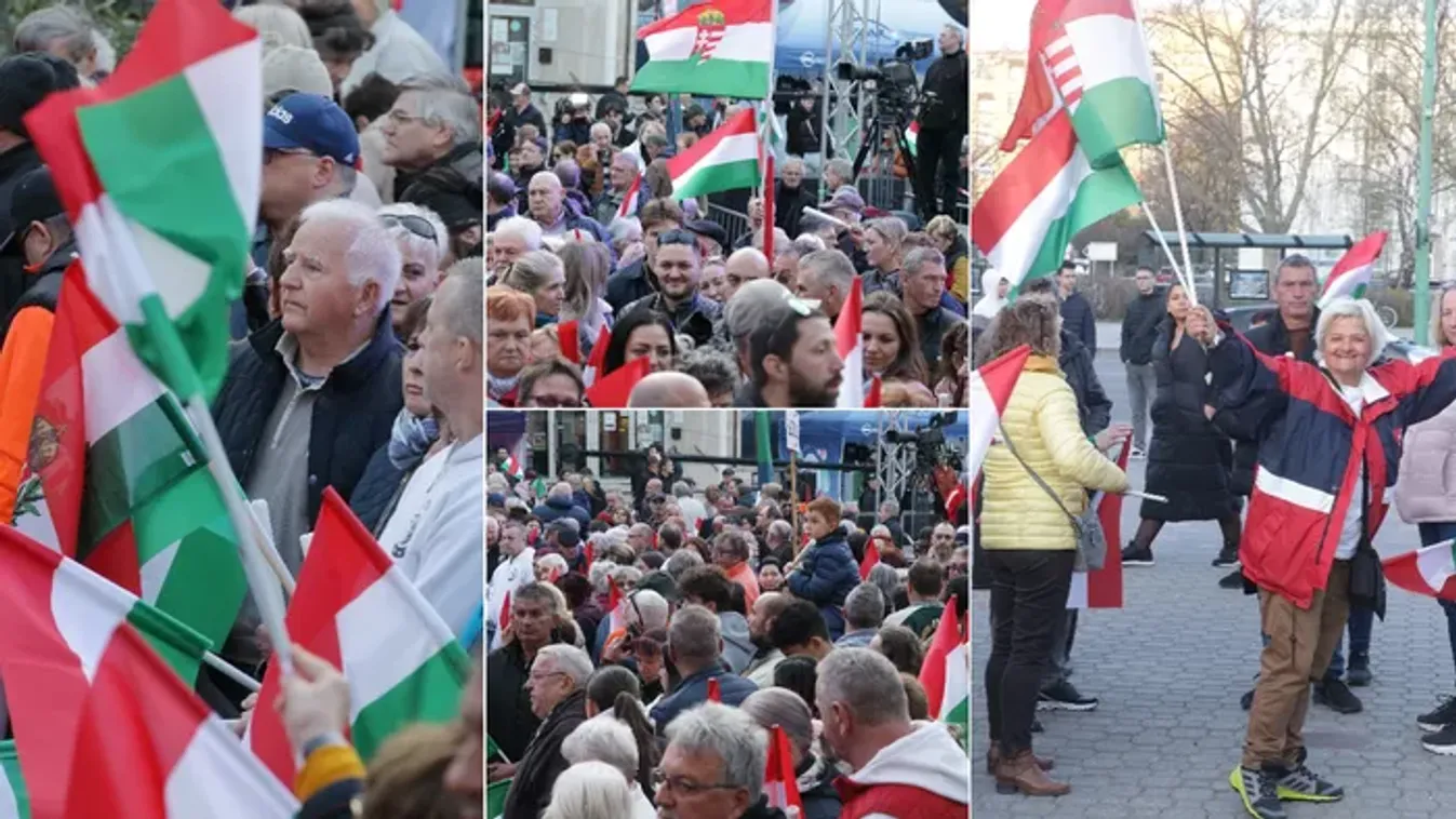 Ez várja Orbán Viktort Dunaújvárosban: hatalmas a tömeg