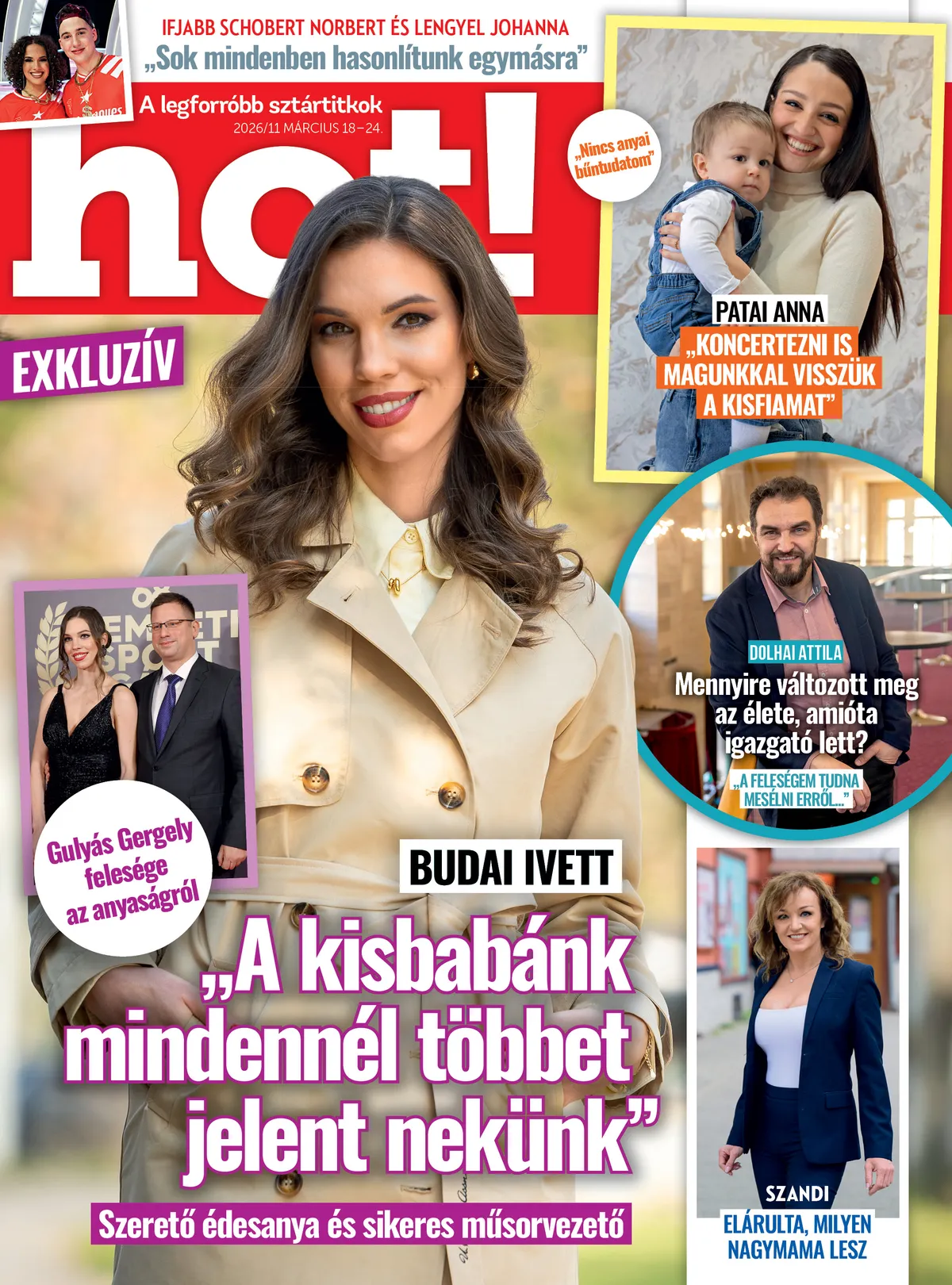 További izgalmas sztárhírekért keresd a hot! magazin legfrissebb számát!