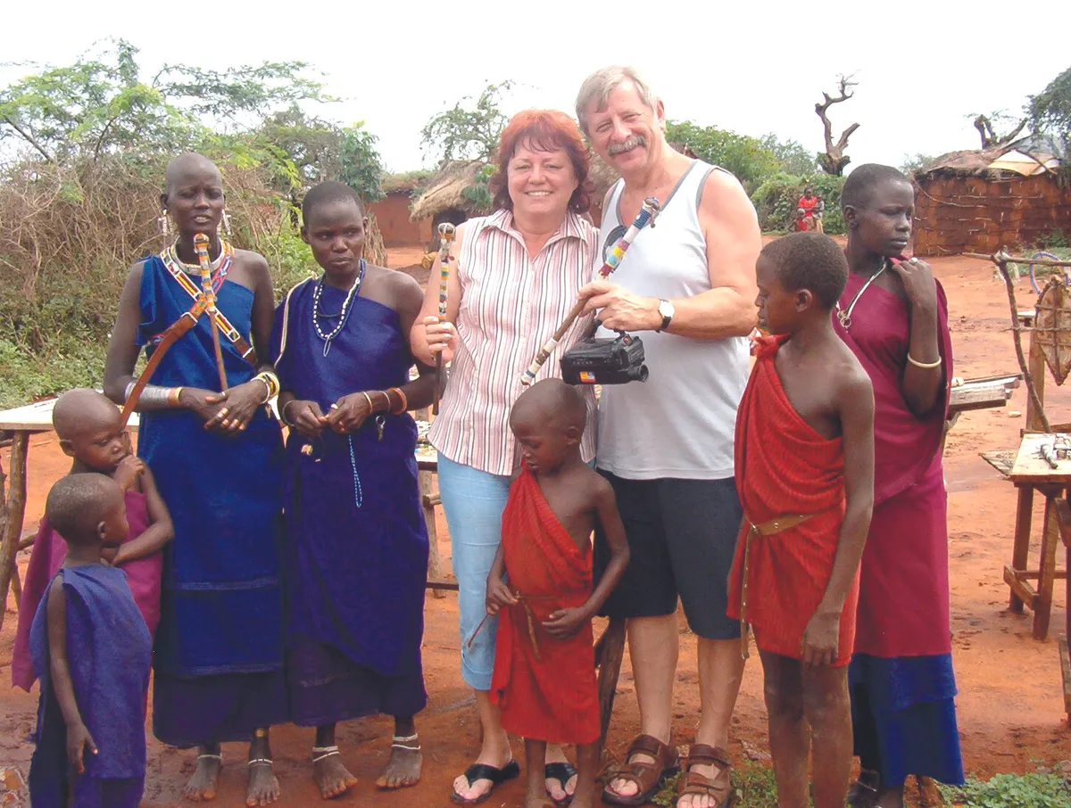 Várkonyi András és felesége imádnak utazni, sok országban jártak
