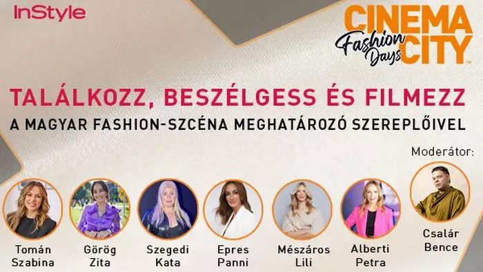 Országos divat-talkshow sorozattal érkezik a Cinema City
