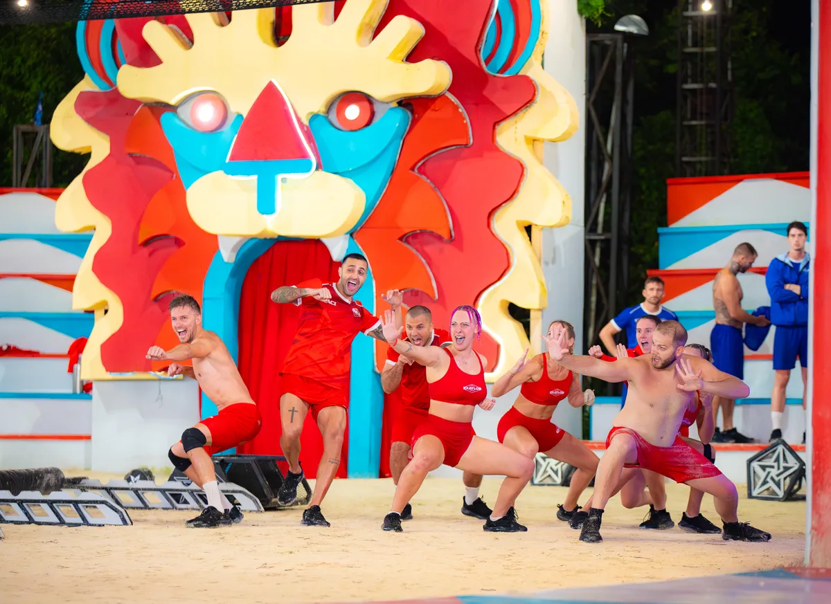 Így örültek győzelmüknek az Exatlon Bajnokai. 