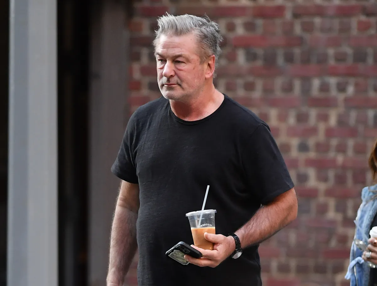 EXCLUSIVE: Alec Baldwin Flashes a Smile While Out With Hilaria Baldwin in New York City