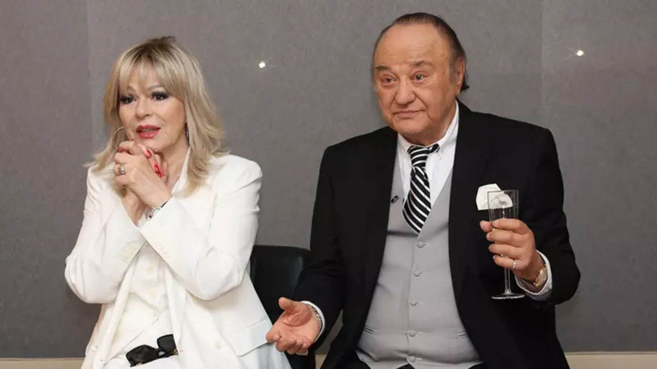 Megható pillanat: Korda György a legfiatalabb rajongójának, Kárász Róbert kislányának szerenádozott