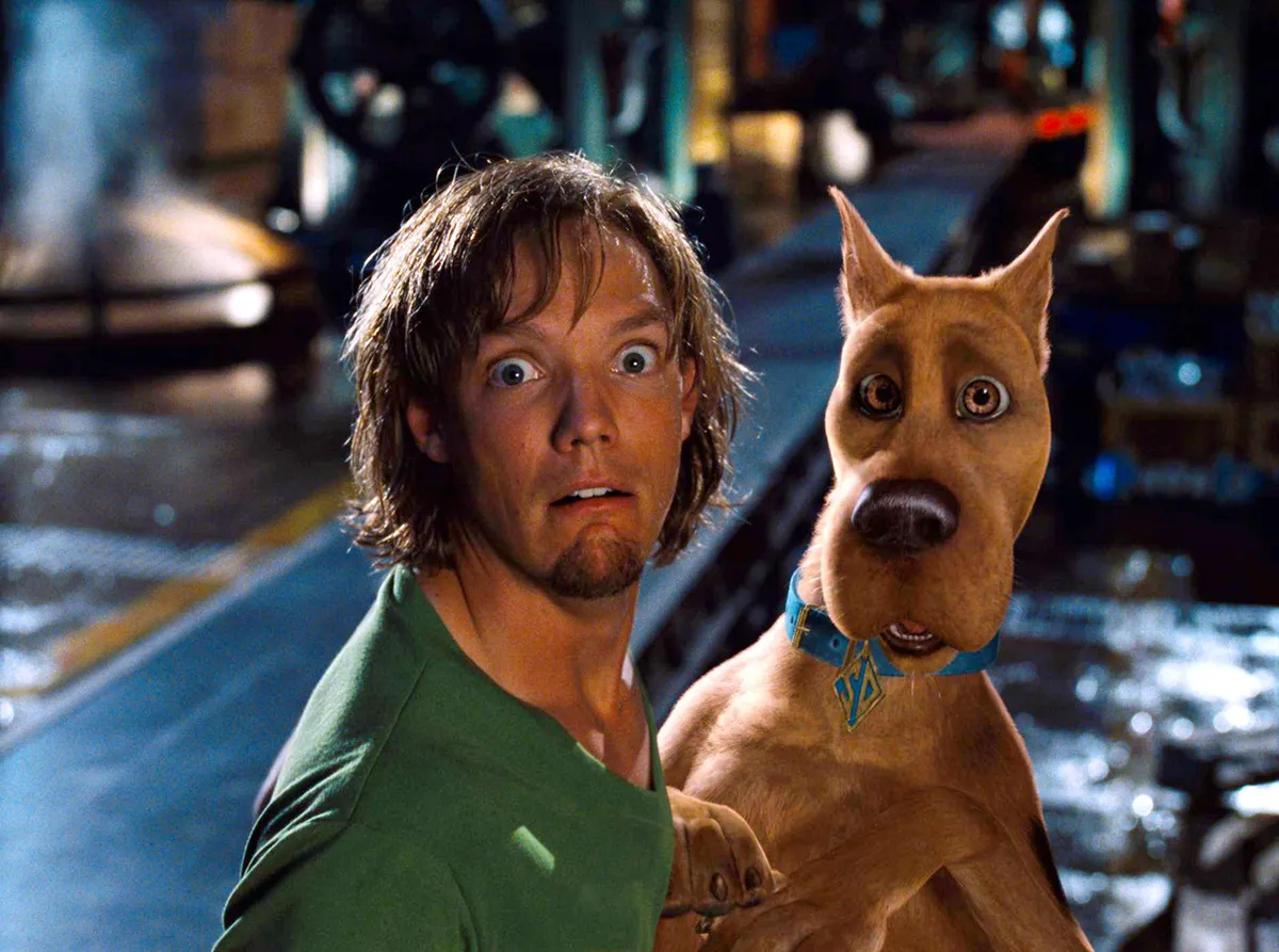 Matthew Lillard a Scooby Doo filmben.