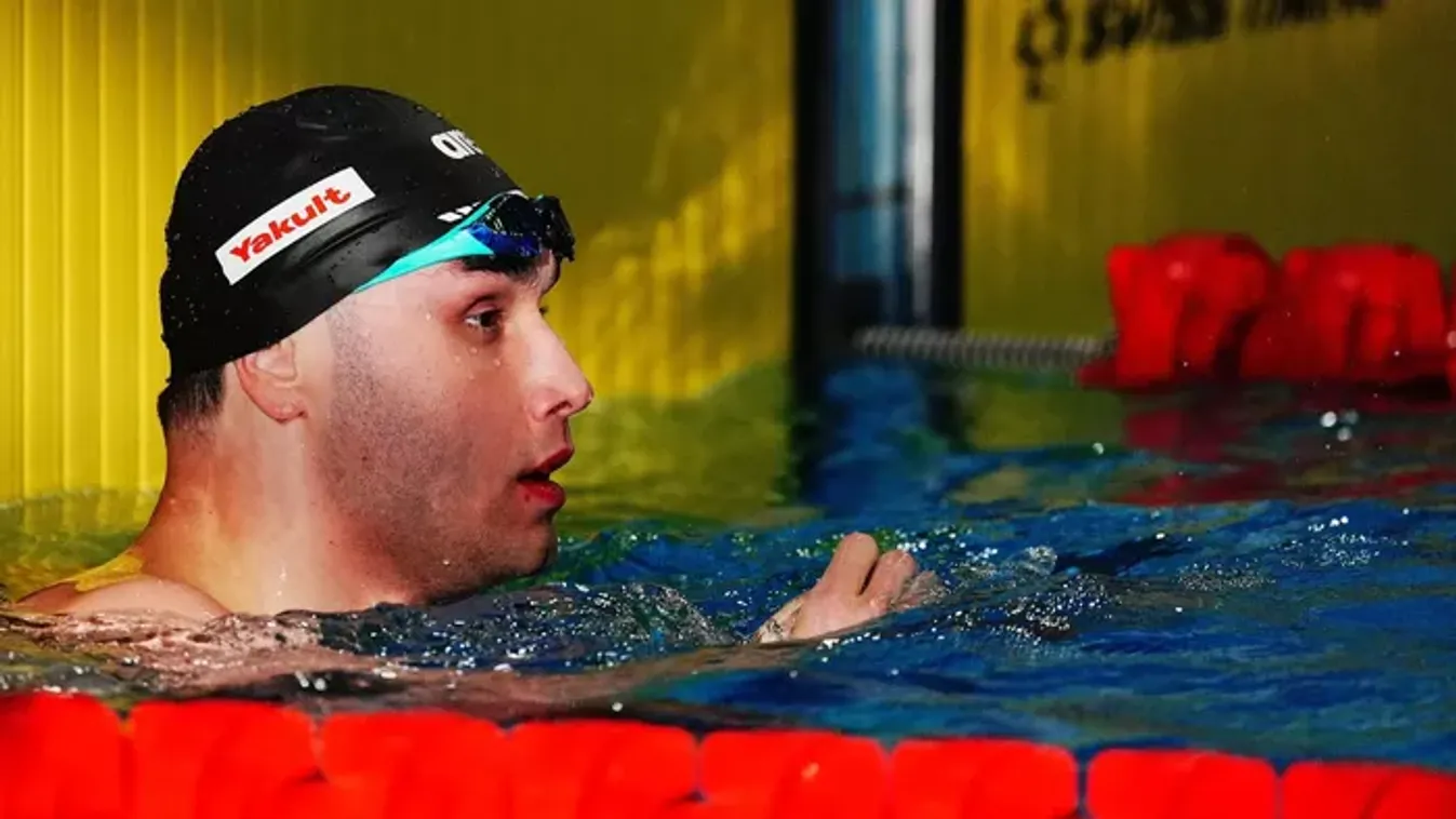 Milák Kristóf szombaton is keményen odapirított riválisainak