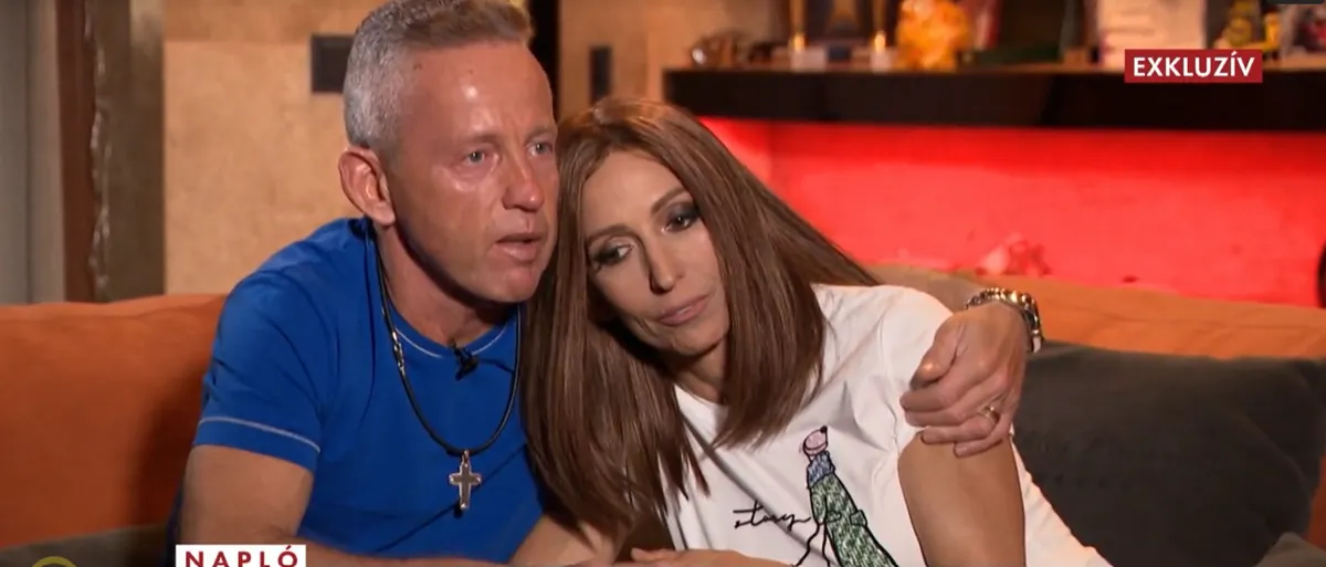 Schobert Norbi Rubint Réka betegségéről beszélt a Naplóban