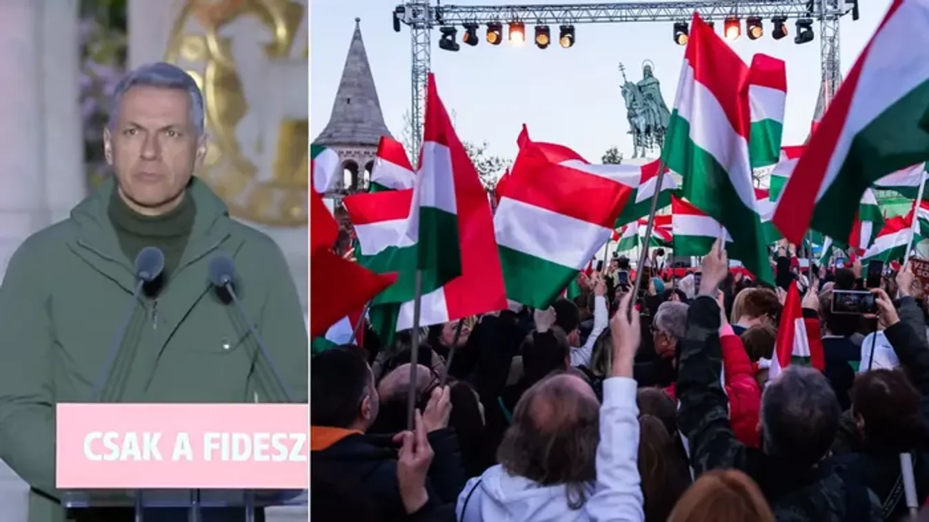 Lázár János a kampányzárón: Holnap eldől, hogy kimaradunk a háborúból, vagy belépünk a háborúba