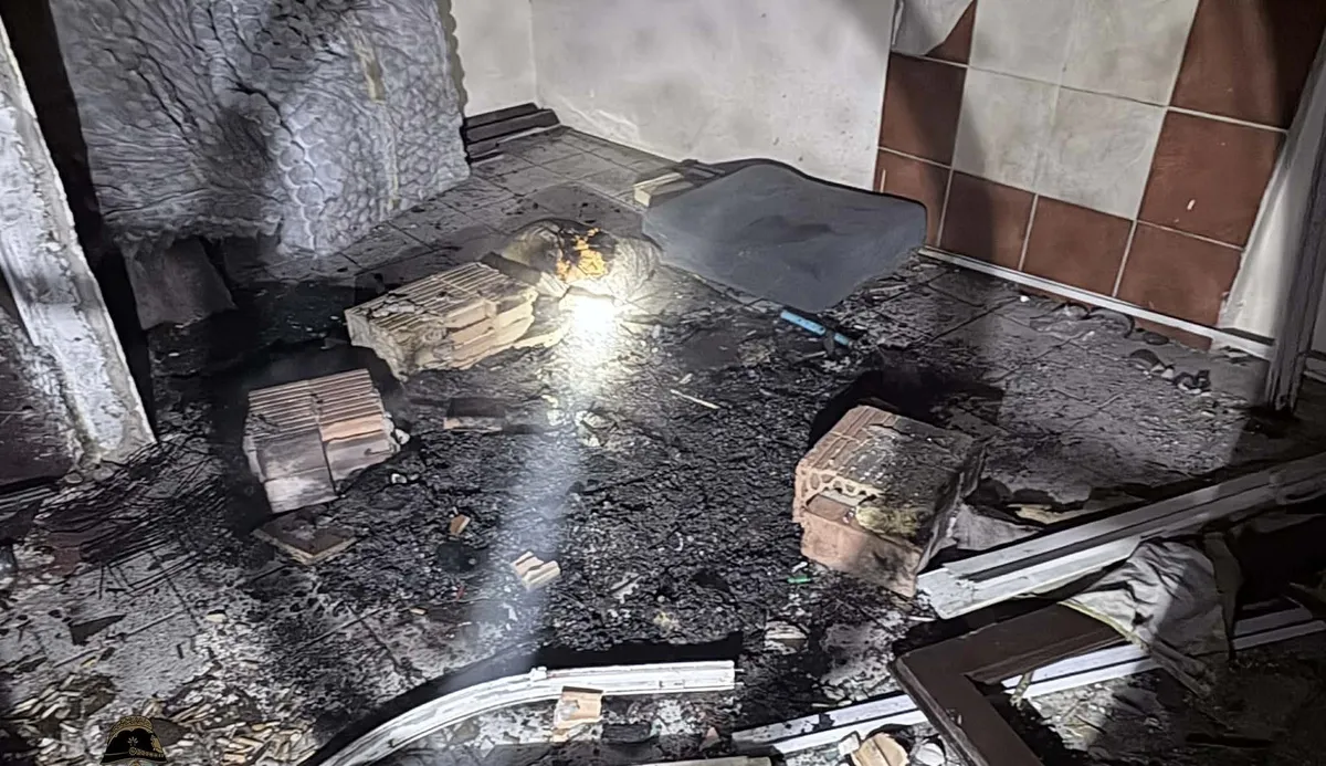 Dömsöd, tűz, melléképület