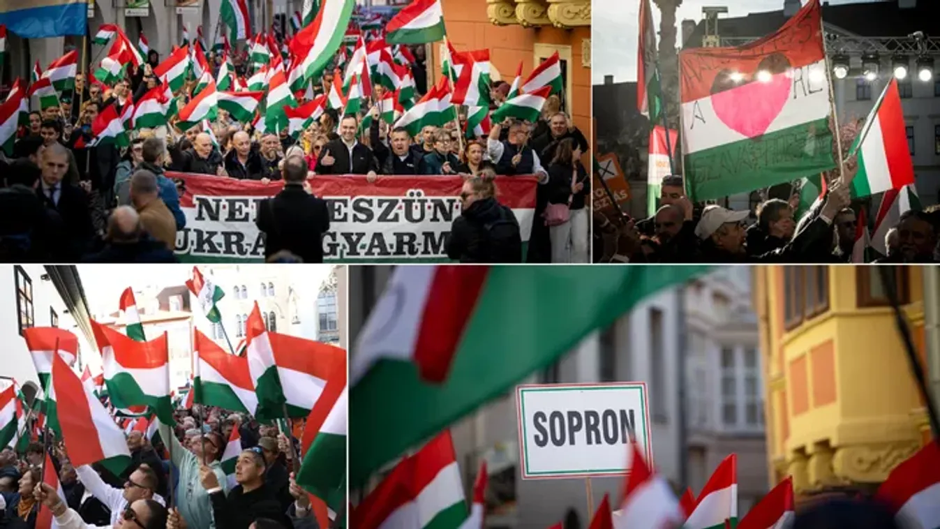 Felbolydult Sopron: mindenki látni akarja Orbán Viktort - galéria