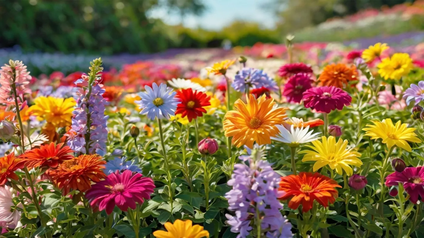 Gyönyörű virágok áprilisi ültetés után