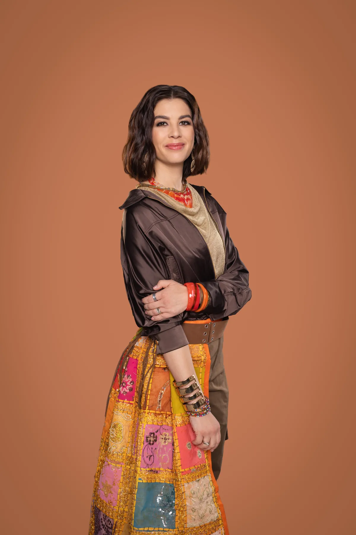 Ördög Nóra a forgatás legszélsőségesebb pillanataira is felkészült.