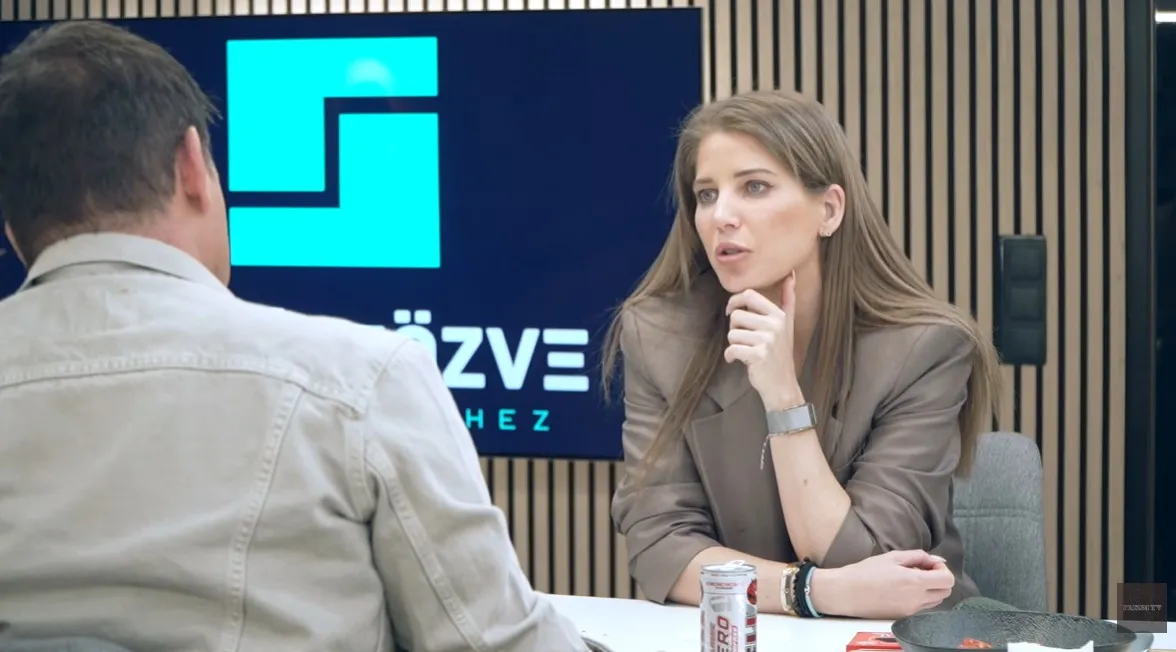 Szabó Zsófi Hajdú Péternél is mesélt arról, hogy miért állt a Fidesz mellé