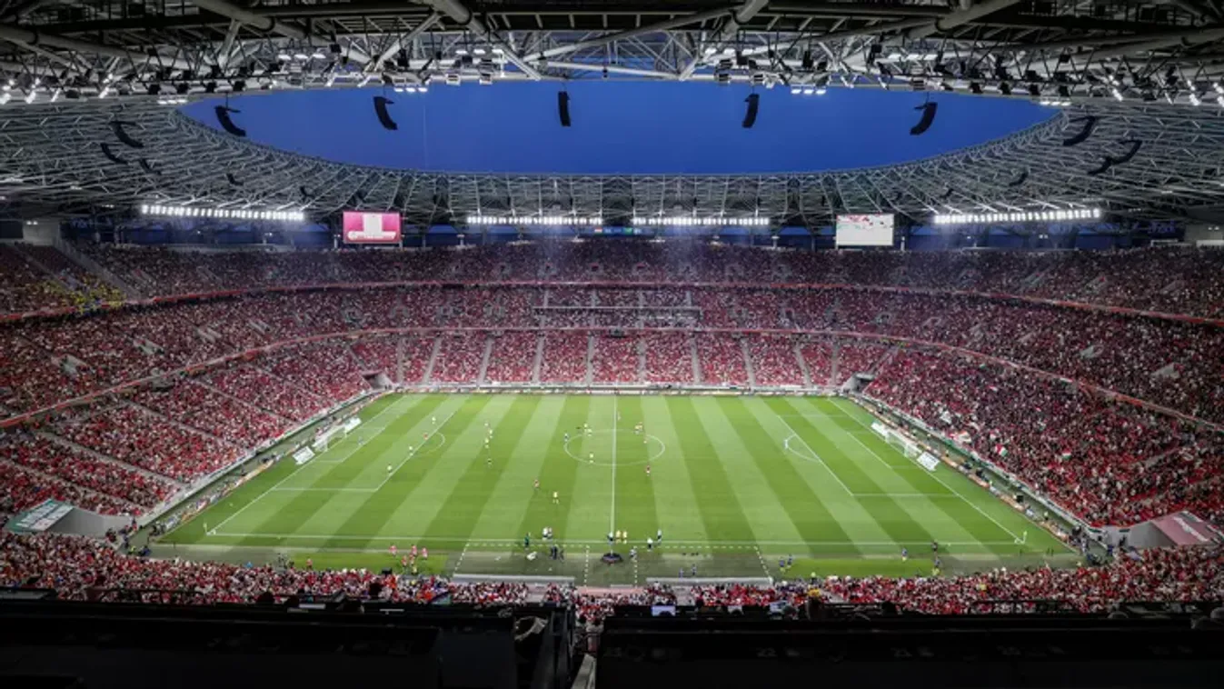 Lángra kapott egy dolgozó ruhája a Puskás Arénában – drámai jelenetek a parkolóban