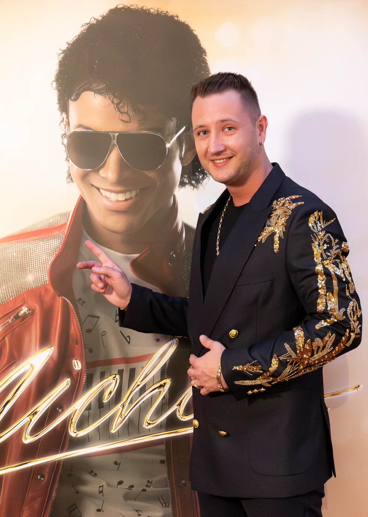 Peter Srámek is eljött a vetítésre.