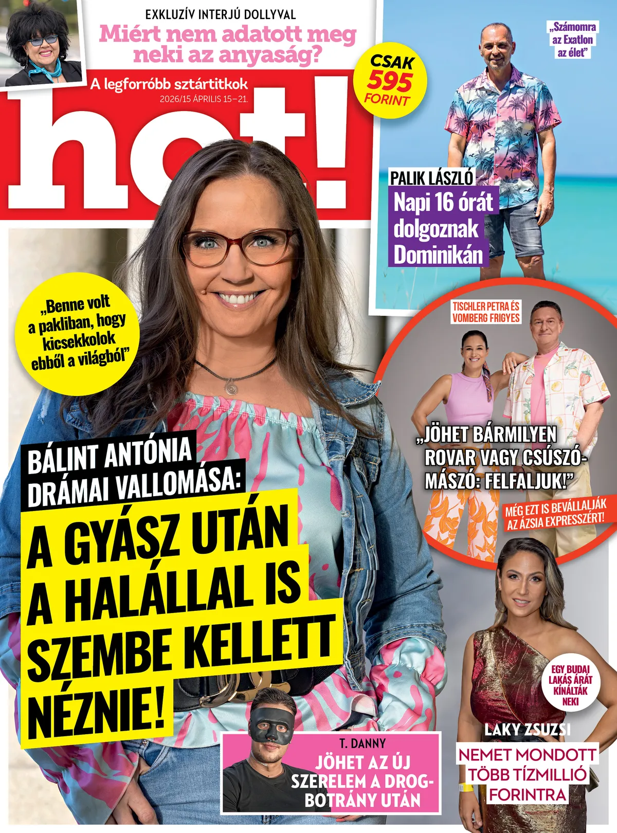 További izgalmas sztárhírekért keresd a hot! magazin legfrissebb számát!